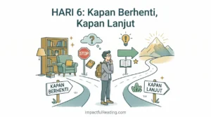 IRSS Hari 6/7: Kapan Berhenti, Kapan Lanjut?
